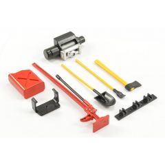 FASTRAX SCALE 6-PIECE TOOL SET RED/YELLOW PAINTED