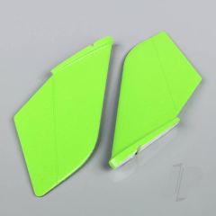 Vertical Fin Set Green (Painted with decal) (F-38)