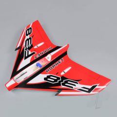 Wing without Canopy Red (Painted with Decal) (F-38)