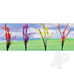 JTT 95546 Flower Bushes Assorted 1 Inch to 1-1/2 Inch O-Scale (32 pack)