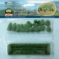 JTT 95584 Boxwood Plant HO-Scale (20 per pack)