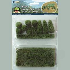 JTT 95585 Boxwood Plant O-Scale (15 per pack)