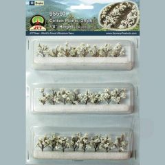 JTT 95591 Cotton Plants O-Scale (24 per pack)