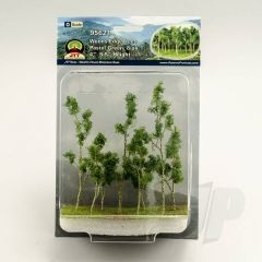 JTT 95621 Woods Edge Trees Pastel Green O-Scale (8 per pack)