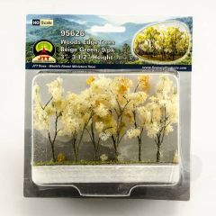 JTT 95626 Woods Edge Trees Beige Green HO-Scale (9 per pack) - Box damaged