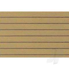 JTT 97413 Clapboard Siding 1/100 HO-Scale (2 per pack)