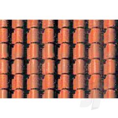 JTT 97435 Spanish Tile 1/48 O-Scale (2 per pack)