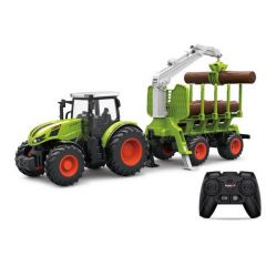 KORODY RC 1:24 TRACTOR LOG GRABBER WITH TRAILER - FOR PRE ORDER ONLY - EXPECTED EARLY OCTOBER