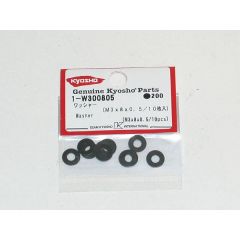 Kyosho WASHERS 3X8X0.5MM (10)