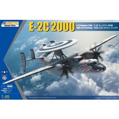 Kinetic Model Kits 1/48 Grumman E-2C Hawkwye 2000 VAW-123 Screwtops 48135