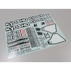 Kyosho DECAL SHEET - INFERNO MP9E