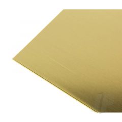 K&S .010 (30ga) 10x4in Brass Sheet (W-KS0251)