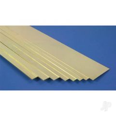 1in 36in Brass Strips .032in Thick