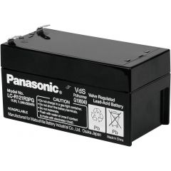Panasonic 12V Faston F1 Sealed Lead Acid Battery 1.3Ah Used from alarm 1 year old