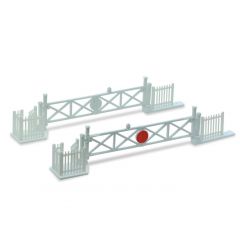 Peco LK-50 Level Crossing Gates (4) with Wicket Gates and Fencing  00 Gauge