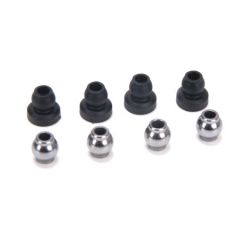 1/10 Competition Crawler Upper Shock Bushings & Lower Shock Pivot Ball (4)