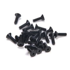 1/10 Competition Crawler 2-56 x 5/16inch Flathead Screws (24)