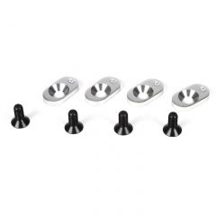 5ive-T/Mini WRC Engine Mount Inserts & Screws  19T (4)