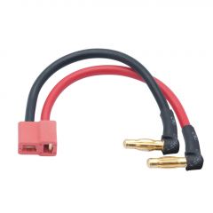 Lipo H/C Adaptor Wire-4mm Male to Deans