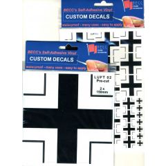 Becc Luftwaffe Decals - Variety Pack