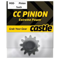 CC PINION 18 Tooth - MOD1.5 8mm shaft (for use with CMIR075