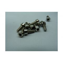 M3 x 5mm pk 10 Allen/Socket Cap Screw Stainless Steel A2 (304) (Din912)