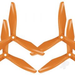 5x4.5 RS 3-Blade FPV Propeller Set x4 Orange