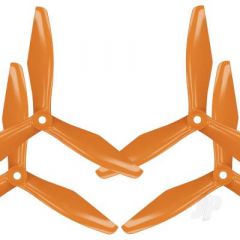 6x4.5 RS 3-Blade FPV Propeller Set x4 Orange