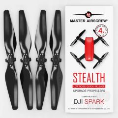 4.7x2.9 DJI Spark STEALTH Upgrade Propeller Set 4x Black