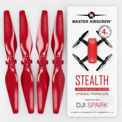 4.7x2.9 DJI Spark STEALTH Upgrade Propeller Set 4x Red