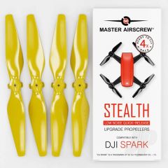 4.7x2.9 DJI Spark STEALTH Upgrade Propeller Set 4x Yellow