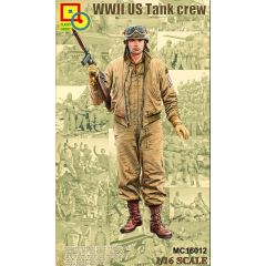 Classy Hobby 1/16 WW2 US ARMY Tank Crewmen with Thompson SMG 16012