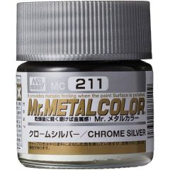 Mr Hobby Mr Metal Color Chrome Silver MC211