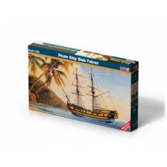 Plastic Kit MisterCraft 1:120 Pirate Ship Black Falcon MCF61