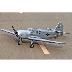VQ Models - Messershmitt Bf-108 Taifun EP/GP 60-90 Size ARF Kit (Silver) - 1 ONLY - FUSELAGE WING FAIRING REPAIRED