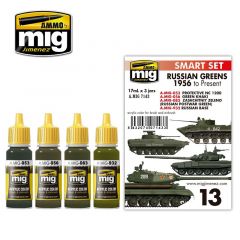 MIG7143 AMMO Russian Green COLOUR ACRYLIC PAINT