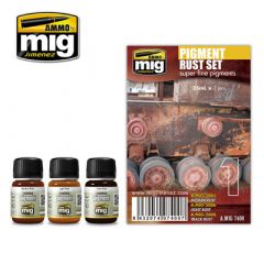 Pigments Rust Enamel Weathering Kit