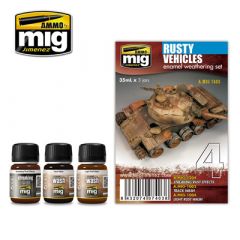 Rusty Vehicles Enamel Weathering Kit