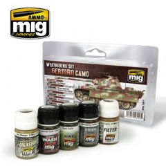 GERMAN CAMOUFLAGE WEATHERING SET 