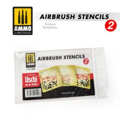 Ammo Mig Airbrush Stencils - Texture Templates No 2