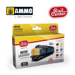 Ammo by Mig Jimenez Rail Center Set British Locos MIGR1002