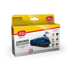 Ammo by Mig Jimenez Rail Center Classic British Steam Locomotives Paint Set MIGR1012