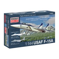 Plastic Kit Minicraft 1:144 Scale F-15A USAF with 2 marking option Min14693