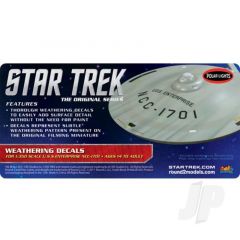 1:350 Star Trek U.S.S Enterprise Weathering