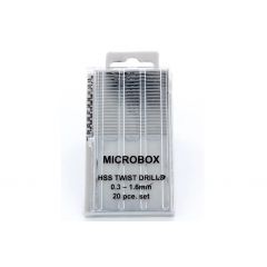 Modelmaker 20 Piece Microbox Drill Set (0.3-1.6mm)