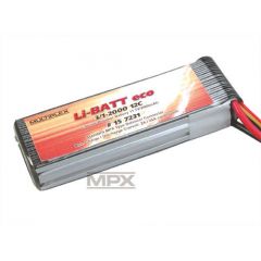 Multiplex Li-Po Battery 11.1V 2000mAh eco 3/1-2000 (M6)