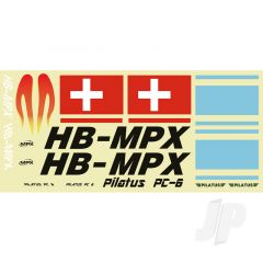 Pilatus Decal Set Blue (224373)