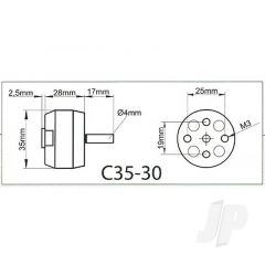 ROXXY BL Outrunner (C35-30-1600kV)