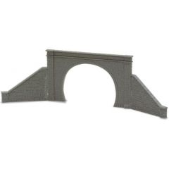 Peco NB-31 Single Tunnel Mouths and Retaining Walls - N Gauge