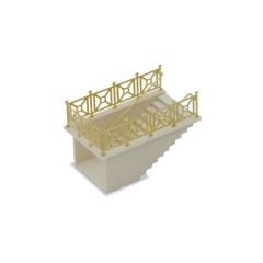 Peco NB-7 Subway Staircase Kit - N Gauge